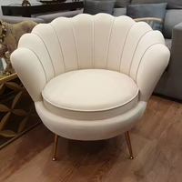 Échantillon Gratuit - Fauteuil Inclinable Moderne en Tissu pour Hôtel et Maison, Chaise Longue de Salon en Velours pour Balcon et Loisirs