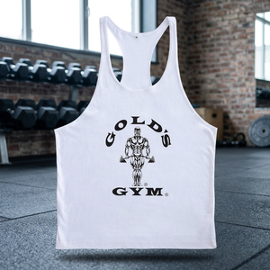Camiseta Deportiva para Hombre, Personalizada, Estilo Y-Back, Transpirable, Antibacteriana, 100% Algodón, Tallas Grandes, Ropa de Fitness - Product Image 2