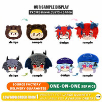 Dompet Koin Mini Plush Custom Lucu dengan Resleting, Tas Dompet OEM, Bisa Cetak Logo, Unik, Praktis, Pouch Kawaii, Dompet Koin Kartun, MOQ Rendah