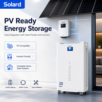 Monitor WiFi Inteligente Solard para Respaldo de Energía en el Hogar, Precio de Fábrica al por Mayor, Batería de Seguridad LiFePO4, Paquete de Baterías de Iones de Litio
