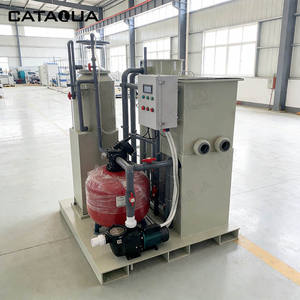 อุปกรณ์เพาะเลี้ยงสัตว์น้ำแบบ RAS สำหรับปลากะพง ปลากะพงขาว ปลาแบน  ออกแบบเพื่อการเกษตรที่มีประสิทธิภาพ ควบคุมอุณหภูมิขั้นสูงตามมาตรฐานยุโรป CE - Product Image 1