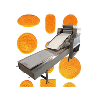 Ligne de production automatique de biscuits Machine de fabrication de biscuits Alfajor Maamoul Équipement de traitement des aliments de collation