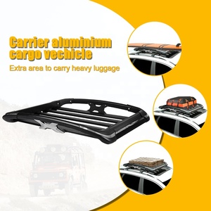 Barres de toit en aluminium, couvre-barres de toit, porte-bagages de toit noir pour Toyota Jeep pour <span class=keywords><strong>Suzuki</strong></span> Hilux - Product Image 3