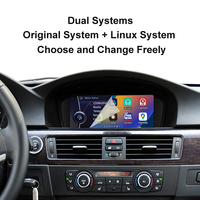 Système multimédia tactile pour voiture, système Linux pour BMW E60 E61 E62 E63 E90 E91E92 E93 CCC CIC, système Android Auto, CarPlay sans fil