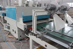 Feuille de marbre PVC à grande vitesse de 1300mm trois rouleaux machine de revêtement UV d'impression d'huile à haute brillance - Product Image 5