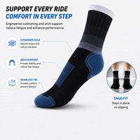 Chaussettes de cyclisme Team Exclusive Gradient Aero, anti-transpiration, séchage rapide, respirantes