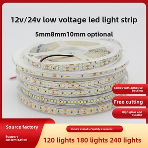 <span class=keywords><strong>Bande</strong></span> <span class=keywords><strong>LED</strong></span> pleine couleur 120 <span class=keywords><strong>LED</strong></span>/m RGB adressable et flexible pour enseignes lumineuses DIY - Product Image 1