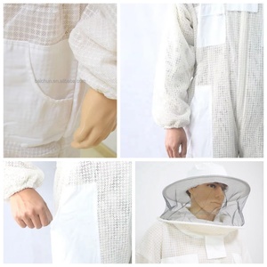 Nueva ropa antiabejas unida permeable al aire orientada a la exportación, <span class=keywords><strong>traje</strong></span> <span class=keywords><strong>especial</strong></span> de abeja <span class=keywords><strong>para</strong></span> atrapar miel - Product Image 3