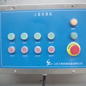 Máquina Automática de Acero Inoxidable para Empanizar Pasteles de <span class=keywords><strong>Calabaza</strong></span>/Nuggets de Pollo/Pescado con Motor para Plantas de Producción - Product Image 5