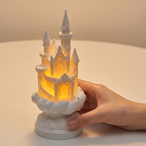 Luxury Cloud Castle Scented <b>Candle</b> Plaster Jar Aromatherapy <b>Candle</b> for Home Decor and Birthday Gift - Product Image 4