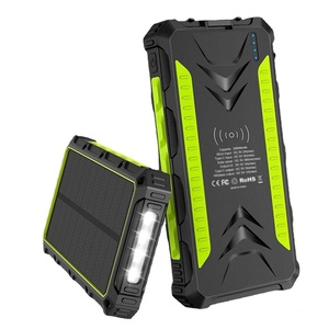 Cargador Solar Portátil Multifuncional de 20000mah/36000mah, Banco de Energía Móvil Inalámbrico para Emergencias al Aire Libre - Product Image 1