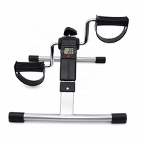 Bicicleta de Ejercicio Plegable, Mini Bicicleta de Ejercicio para Debajo del Escritorio