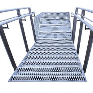 Grille de sécurité en treillis perforé en acier inoxydable - Tissage hollandais certifié ISO9001, galvanisé à chaud, léger - Product Image 1