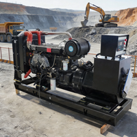 Groupe électrogène à aimant permanent à cadre ouvert 11 kV haute tension, générateur diesel pour alimentation primaire de mine d'or