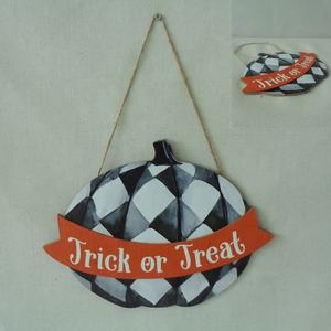 Venta caliente Vintage <span class=keywords><strong>Halloween</strong></span> Artesanía de madera Elegante letrero de madera para la decoración interior de la casa Letreros de pared superiores de Amazon - Product Image 5