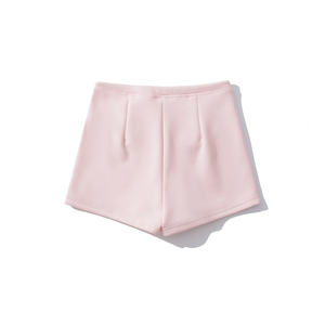 Mujeres 2025 primavera nueva moda Chic <span class=keywords><strong>pantalones</strong></span> cortos de doble párpado Vintage cintura alta elástica cordón Casual Mujer <span class=keywords><strong>pantalones</strong></span> cortos Mujer - Product Image 3