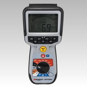 Medidor de Resistencia de Aislamiento MIT430/2 IV 1000V/1kv, Garantiza Pruebas Seguras hasta 1000V/1KV Rango de Voltaje Amplio - Product Image 3