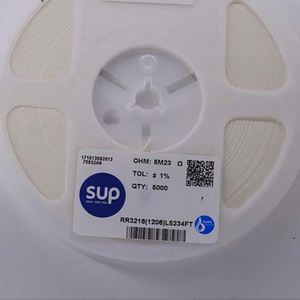 Manufacturer Direct RR3216 1206L5234FT 1206 3216 Resistors Chip Resistors SMD Resistors 5.23Mohm 1% 1/4W Thick Film Resistor - Product Image 1