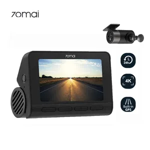 Original High Quality Smart dash cam wifi 4k 70mai dash cam A800S front and rear Car DVR black box Recorder