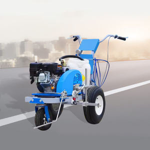 2025 Machine de marquage de ligne de route à peinture froide | Équipement de rayage à poussée manuelle Striper de ligne d'autoroute pour asphalte et béton - Product Image 2