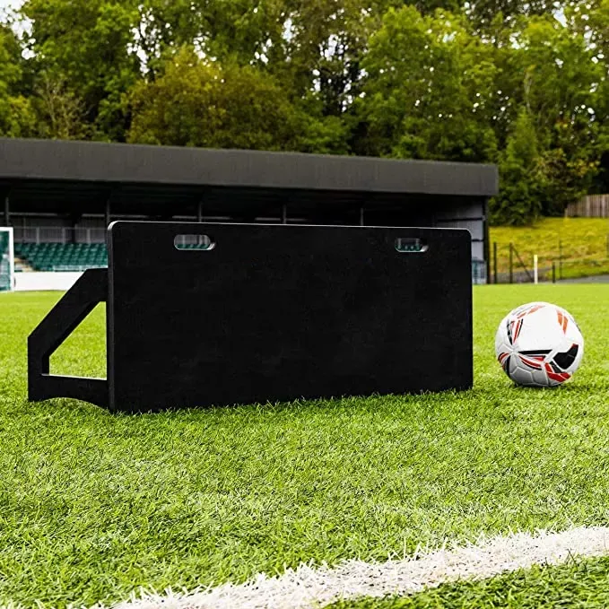HDPE futbol ribaund tahtası futbol Rebounder geçiş duvar geliştirmek geçiş dokunmatik ve topu beceri