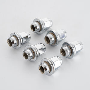 Écrous <span class=keywords><strong>de</strong></span> <span class=keywords><strong>roue</strong></span> en acier chromé à usage général M12 M14 X <span class=keywords><strong>1</strong></span>.5, écrous <span class=keywords><strong>de</strong></span> blocage, écrous hexagonaux pour voiture - Product Image 4