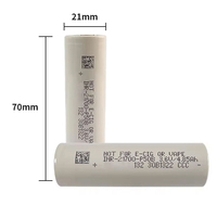 Batterie cylindrique Molicel 21700 P50B 35A 3.7V haute capacité 5000mAh à cathode LiCoO2 à semi-conducteurs, 1000 cycles, pour outils électriques