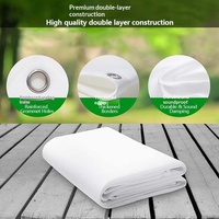Vente directe usine – Tissu cible ignifuge en polyester pour simulateur de golf d'intérieur (rideau de simulateur GRS) ; Tailles personnalisées disponibles
