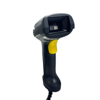 Lecteur de codes-barres 2D filaire à détection automatique, interface USB, capteur CMOS portable, 500 lectures/secondes, garantie de 2 ans, rouge/noir/vert/bleu, A4
