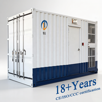 Centre de données conteneurisé 22 baies N+1 avec redondance pour usines et confinement des couloirs chauds
