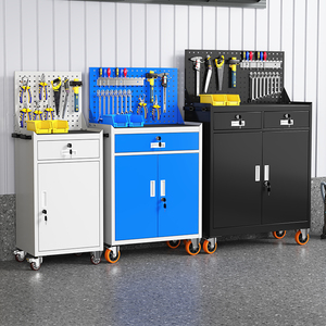 Multi-Functional Heavy-Duty Lockable 3-Drawer <strong>Roller</strong> Tool Cabinet High Quality Metal <strong>Toolbox</strong> with 150kg Load Capacity OEM - Product Image 1