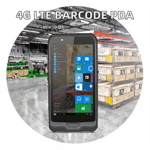 Kho 4G LTE Hàng Tồn Kho Máy Quét Mã Vạch <span class=keywords><strong>Rugged</strong></span> Windows 10 Di Động Thiết Bị Đầu Cuối 6-Inch Cầm Tay PDA Máy Tính Cho Công Nghiệp Sử Dụng - Product Image 3