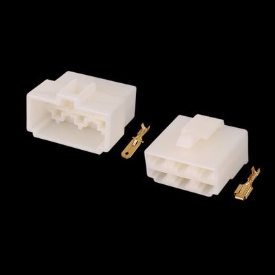 6.3mm Automotive Connector 6P Auto Female Male Connector Electrical Wire Wiring Harness Connectors