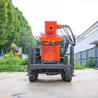Foreuse rotative HUAYAO HY-280DL, machine de forage de puits d'eau hydraulique à moteur diesel, mobilité sur chenilles, système automatique
