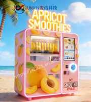 Distributeur automatique de smoothies aux fruits Junxin 2026, auto-nettoyant, commercial, avec écran tactile, conforme ADA, SDK