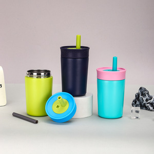 Customize Logo and Packaging 12OZ Cute Mini Mugs Double Wall Stainless Steel Insulted Coffee Mugs - Product Image 4