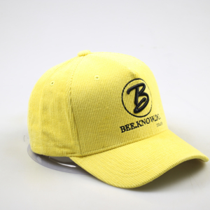 Casquettes Snapback Unisexe Personnalisées Houda de Haute Qualité à 5 Panneaux en Velours Côtelé avec Broderie Imprimée d'Animaux et Logo Avant, Adaptées aux Quatre Saisons - Product Image 3