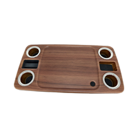 Accessoires marins durables Table de bateau en ABS avec porte-gobelet Meubles de ponton en acier inoxydable pour navires et camping-cars Fournitures marines