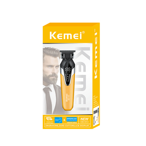 KEMEI Km-1572 <span class=keywords><strong>Regolabarba</strong></span> Compatto da 1000mAh, Forbici per Incisione, Tagliacapelli Professionale per Barbieri e Saloni, Certificato CE - Product Image 5