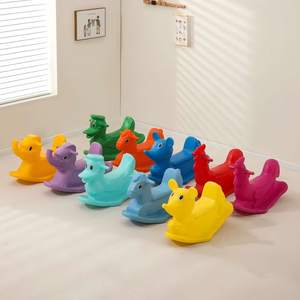 <span class=keywords><strong>Cavallo</strong></span> <span class=keywords><strong>a</strong></span> <span class=keywords><strong>Dondolo</strong></span> in Plastica di Alta Qualità, Nuovo Giocattolo per Bambini per Uso Esterno - Product Image 4