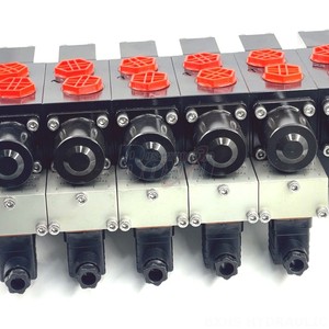 Vanne de régulation proportionnelle HSDSL 140L Min 6 voies 250 Bar G1/2 Vanne hydraulique en fonte manuelle électro-hydraulique - Product Image 4
