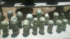 Venta al por mayor de tallados en madera africanos de la marca Chisel, estilo Art Deco y Pop Art, hechos a mano en Zimbabue, estatuas artesanales de madera natural para exportación. - Product Image 6