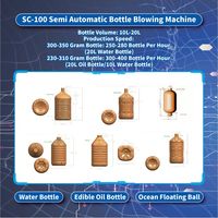 Diseño personalizado Venta caliente Biodegradable Pet Plastic Bottle Making Machine Factory Direct Large Big Bottle Blowing Machine 19l