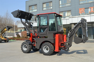 Nouvelle Excavatrice Tractopelle sur Roues pour la Construction, Petite Mini-Pelle 4x4 de Chine - Product Image 4