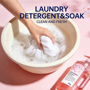 Deterjen Cair Ansmann Cherry Blossom 2kg Lembut untuk Kulit Sensitif Pembersih Noda Mendalam Aroma Tahan Lama Mudah Dibilas - Product Image 5