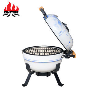 BBQ facial en céramique de 12 pouces, Portable, <span class=keywords><strong>pour</strong></span> <span class=keywords><strong>Camping</strong></span>, pêche, Kamado, facile à transporter, <span class=keywords><strong>pour</strong></span> l'extérieur, nouveau - Product Image 5