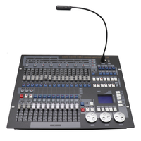 Controlador de Iluminación DMX King Kong 1024 con Estuche de Transporte, Consola DMX512 para DJ, Discoteca, Fiesta, Boda, Cumpleaños, Club, Espectáculo