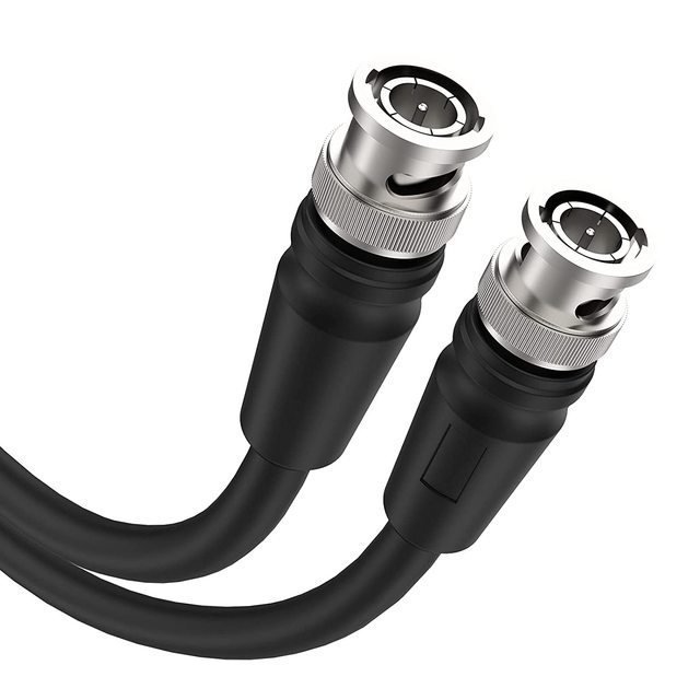 12G 4K SDI Cable BNC Male to Male 75 Ohm RG59 Coaxial Video Cable 4K60Hz SDI Cable for CCTV BMD Camera Broadcast