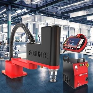 Robot mobile industriel compact BORUNTE BRTIRSC0603A, portée du bras de 600 mm, capacité de charge de 3 kg, moteur PLC, IP40, précision de 0,02 mm - Product Image 6