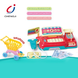 Jugueteria simulación supermercado cajero de tienda juguetes a casa supermercado juguete juego niño supermercado caja registradora de juguete - Product Image 2